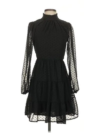 Pre-owned Trixxi Cocktail Dress In Black