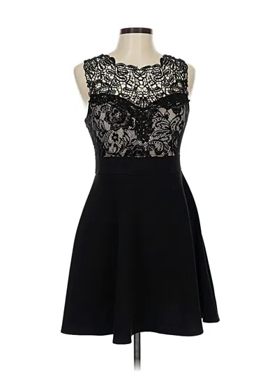 Pre-owned Trixxi Cocktail Dress In Black