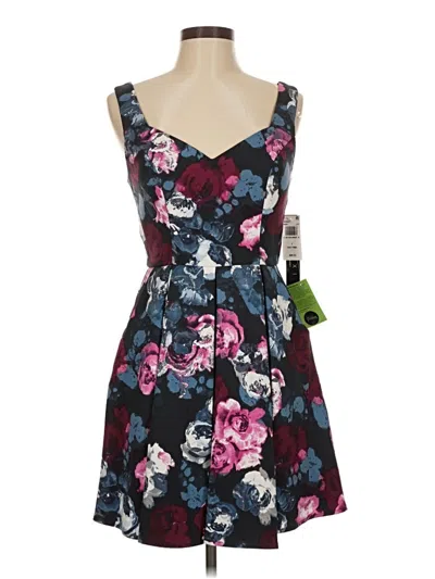 Pre-owned Trixxi Cocktail Dress In Black