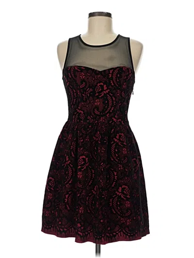 Pre-owned Trixxi Cocktail Dress In Black