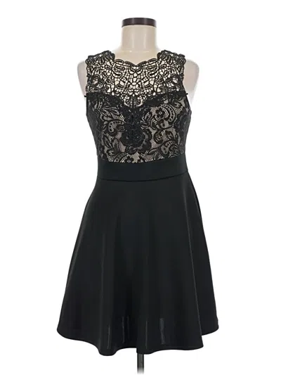 Pre-owned Trixxi Cocktail Dress In Black