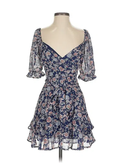 Pre-owned Trixxi Cocktail Dress In Blue