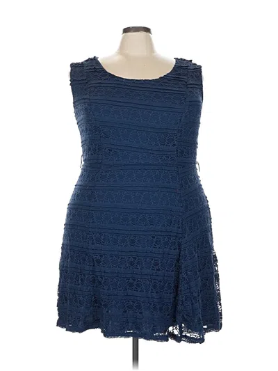 Pre-owned Trixxi Cocktail Dress In Blue