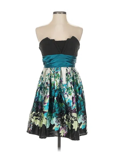 Pre-owned Trixxi Cocktail Dress In Blue