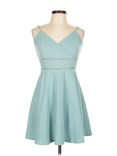 Pre-owned Trixxi Cocktail Dress In Blue