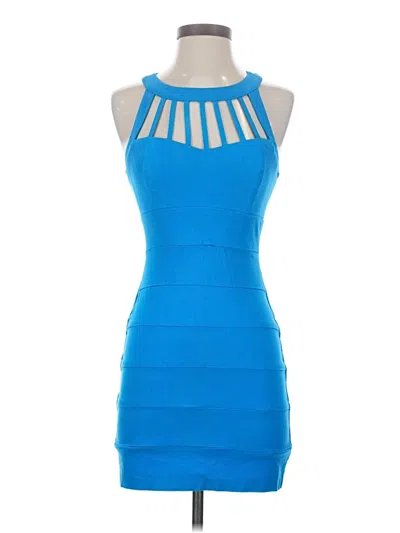 Pre-owned Trixxi Cocktail Dress In Blue