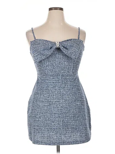 Pre-owned Trixxi Cocktail Dress In Blue