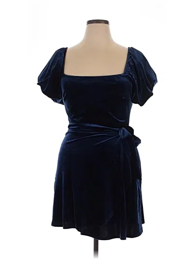 Pre-owned Trixxi Cocktail Dress In Blue