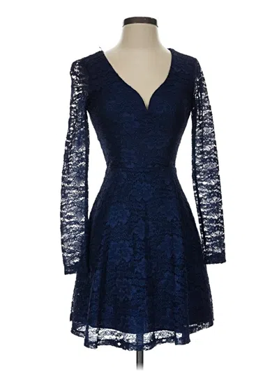 Pre-owned Trixxi Cocktail Dress In Blue