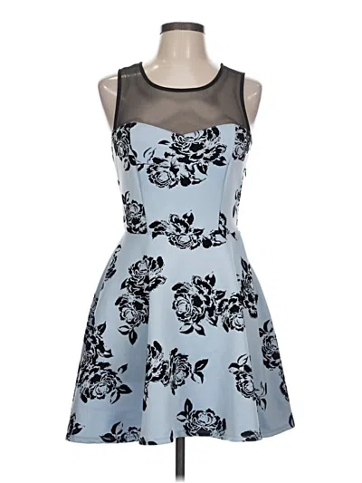 Pre-owned Trixxi Cocktail Dress In Blue