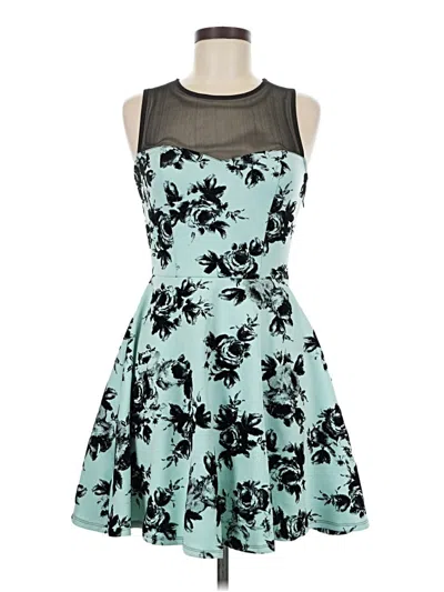 Pre-owned Trixxi Cocktail Dress In Blue