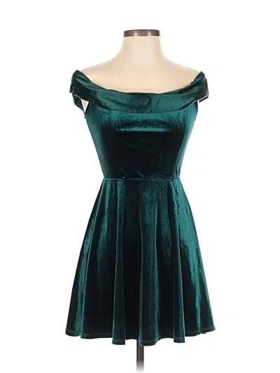 Pre-owned Trixxi Cocktail Dress In Blue