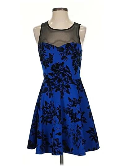 Pre-owned Trixxi Cocktail Dress In Blue