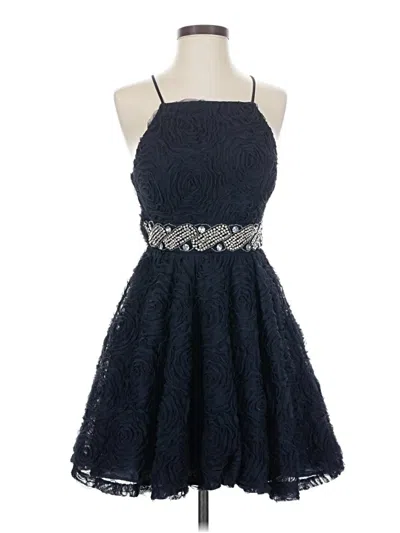 Pre-owned Trixxi Cocktail Dress In Blue
