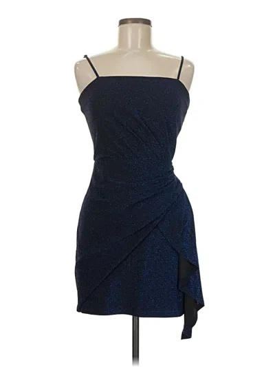 Pre-owned Trixxi Cocktail Dress In Blue