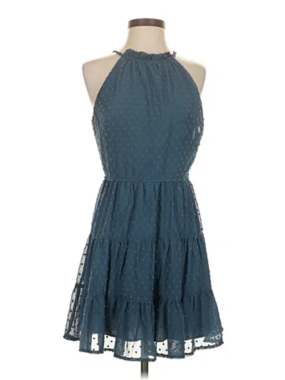 Pre-owned Trixxi Cocktail Dress In Blue