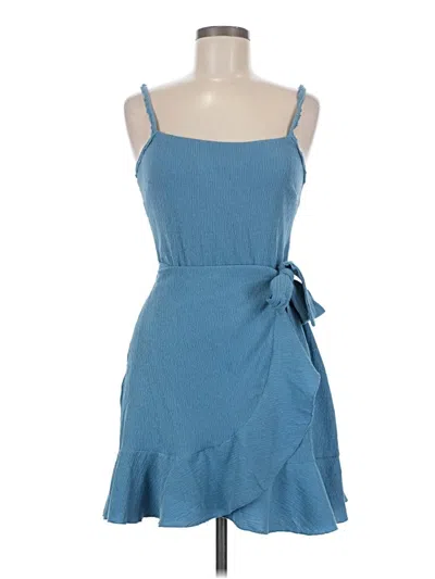 Pre-owned Trixxi Cocktail Dress In Blue
