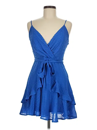 Pre-owned Trixxi Cocktail Dress In Blue