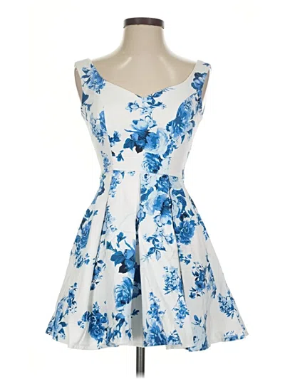 Pre-owned Trixxi Cocktail Dress In Blue