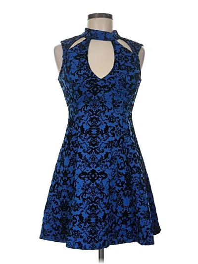 Pre-owned Trixxi Cocktail Dress In Blue