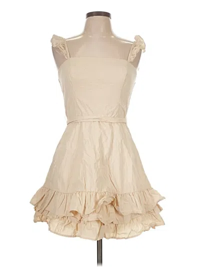 Pre-owned Trixxi Cocktail Dress In Brown