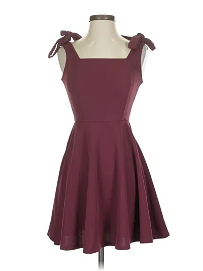 Trixxi Cocktail Dress In Burgundy