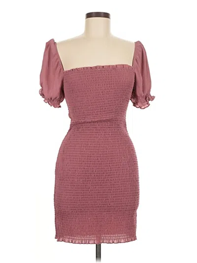 Pre-owned Trixxi Cocktail Dress In Burgundy