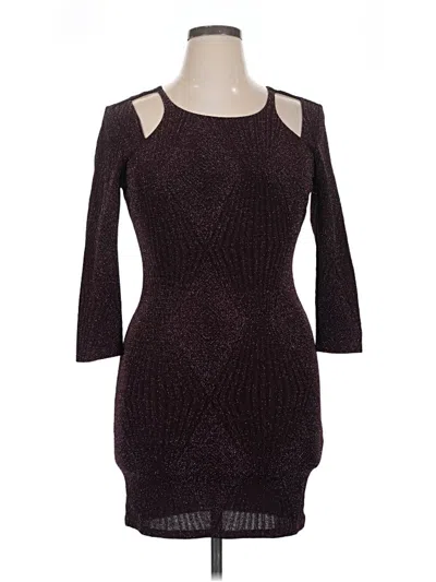 Trixxi Cocktail Dress In Burgundy