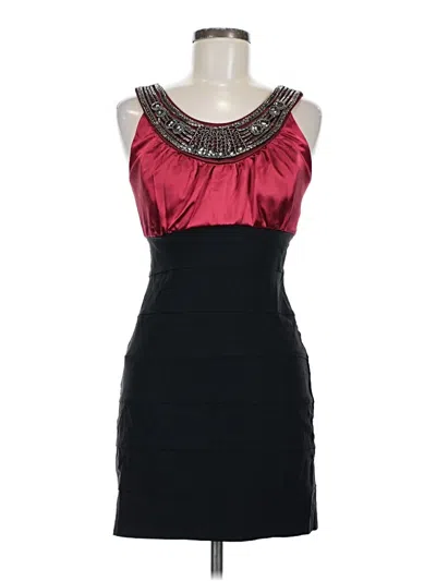 Pre-owned Trixxi Cocktail Dress In Burgundy