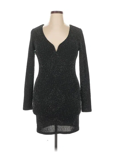 Pre-owned Trixxi Cocktail Dress In Gray