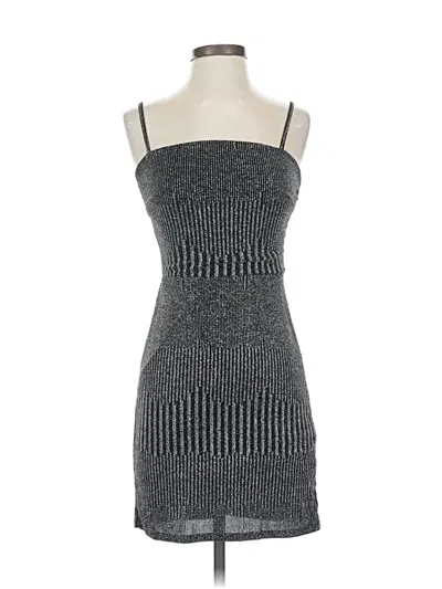 Pre-owned Trixxi Cocktail Dress In Gray