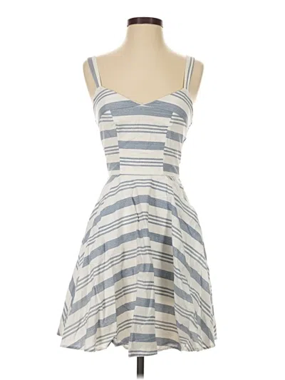 Pre-owned Trixxi Cocktail Dress In Gray