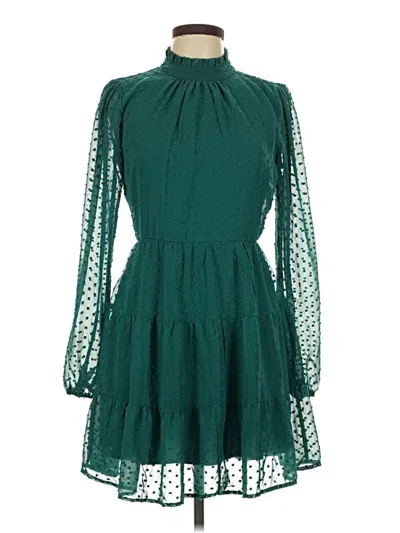 Pre-owned Trixxi Cocktail Dress In Green
