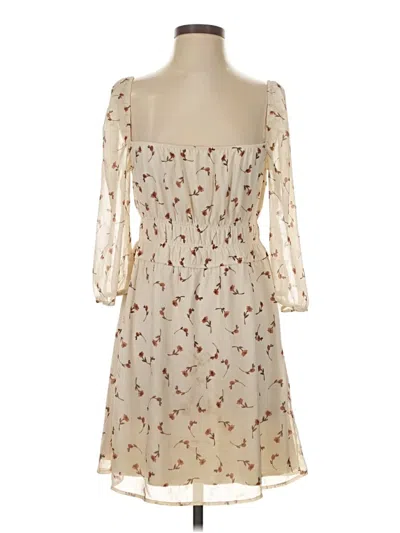 Pre-owned Trixxi Cocktail Dress In Ivory