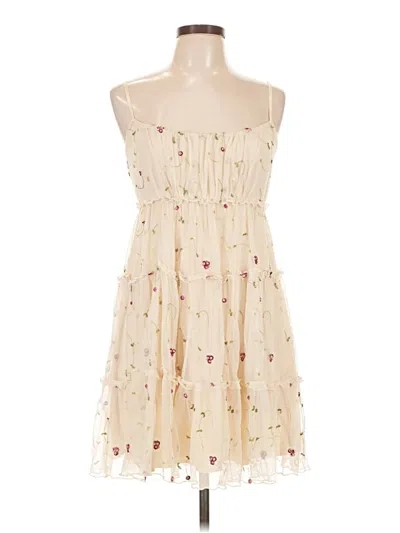 Pre-owned Trixxi Cocktail Dress In Ivory