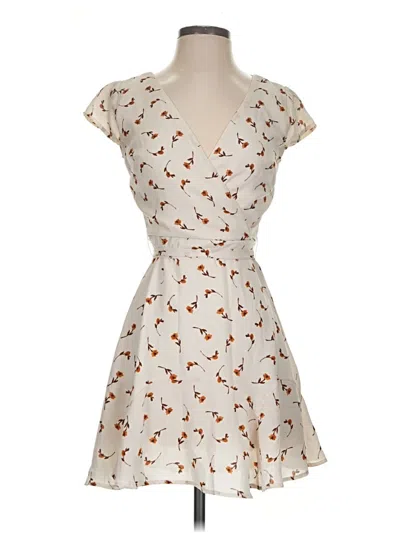 Pre-owned Trixxi Cocktail Dress In Ivory