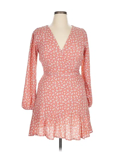 Pre-owned Trixxi Cocktail Dress In Orange