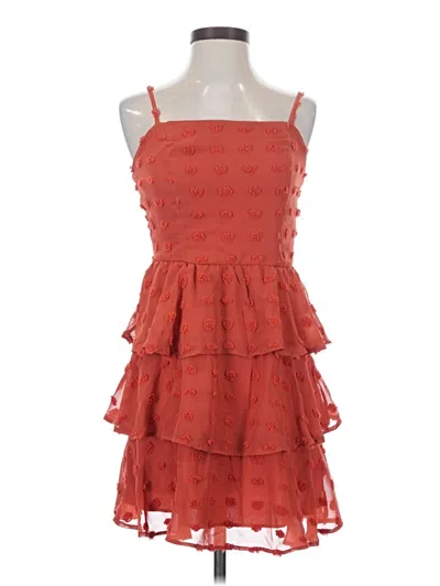 Pre-owned Trixxi Cocktail Dress In Orange