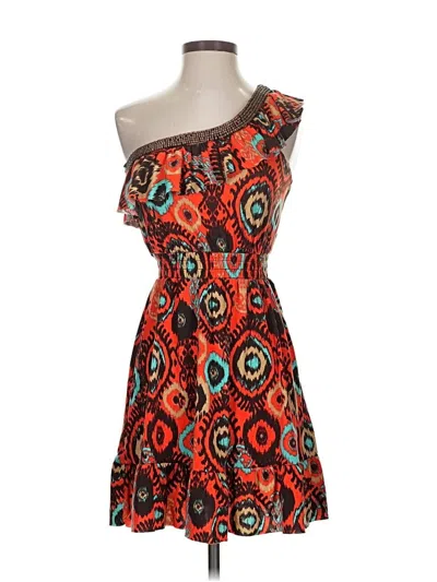 Pre-owned Trixxi Cocktail Dress In Orange