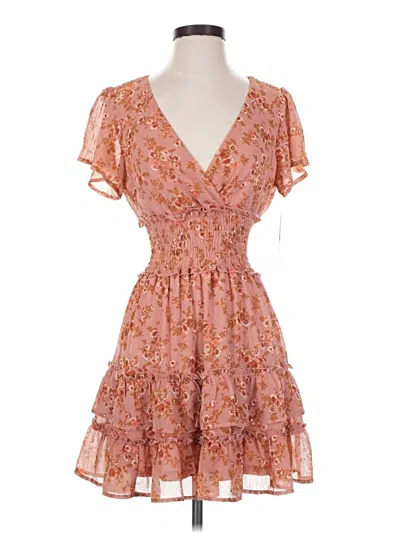 Trixxi Cocktail Dress In Orange