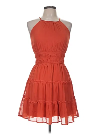 Pre-owned Trixxi Cocktail Dress In Orange