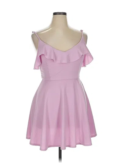 Pre-owned Trixxi Cocktail Dress In Pink