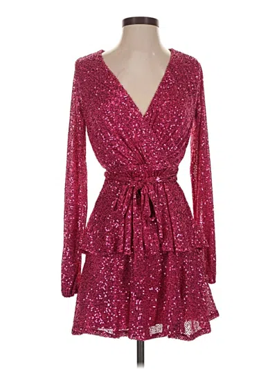 Pre-owned Trixxi Cocktail Dress In Pink