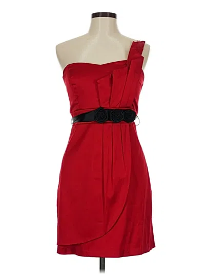 Pre-owned Trixxi Cocktail Dress In Red