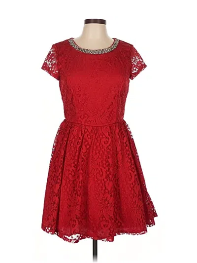 Pre-owned Trixxi Cocktail Dress In Red