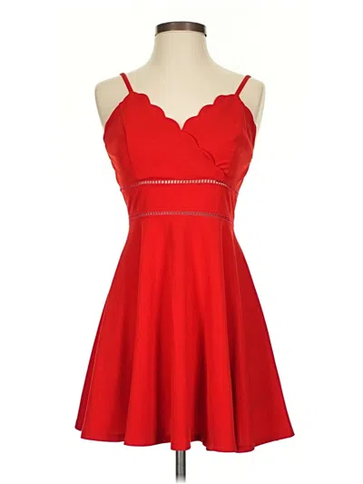 Pre-owned Trixxi Cocktail Dress In Red