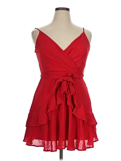 Pre-owned Trixxi Cocktail Dress In Red