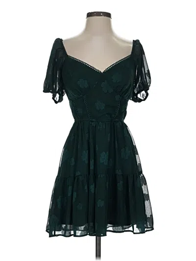 Pre-owned Trixxi Cocktail Dress In Teal