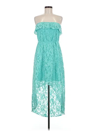 Pre-owned Trixxi Cocktail Dress In Teal