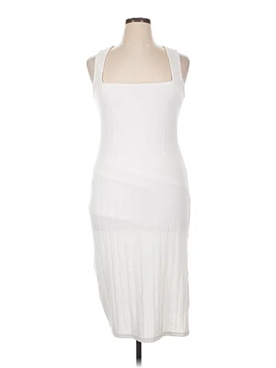 Pre-owned Trixxi Cocktail Dress In White